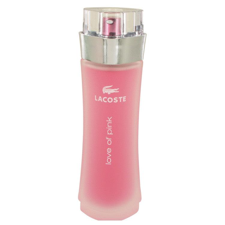 Love of Pink by Lacoste Eau De Toilette Spray (Tester) 3 oz for Women