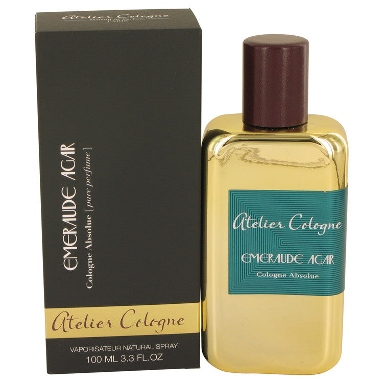 Emeraude Agar by Atelier Cologne Pure Perfume Spray (unisex) 3.3 oz for Women