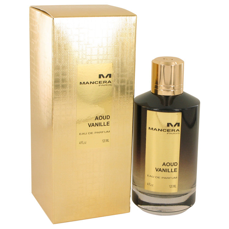 Mancera Aoud Vanille by Mancera Eau De Parfum Spray (Unisex) 4 oz for Women