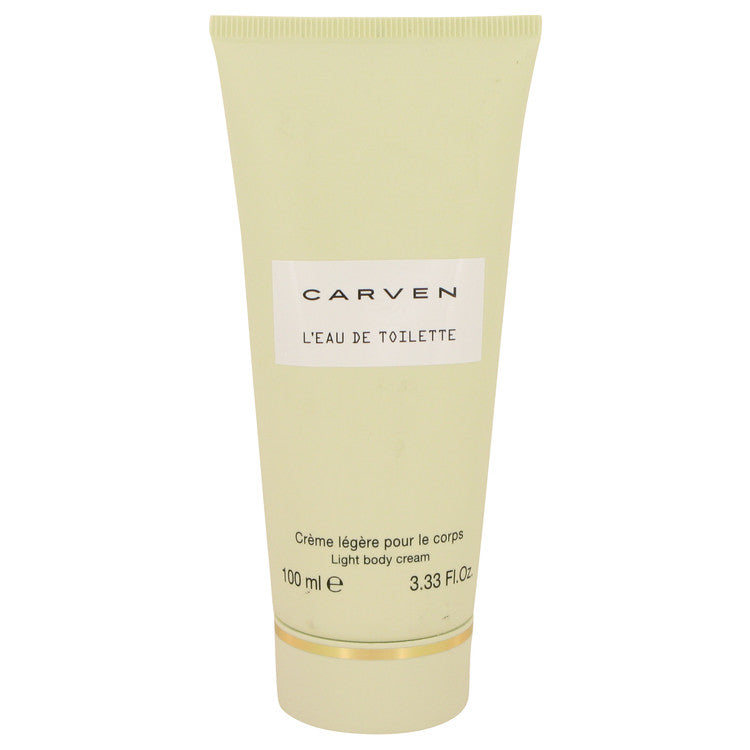 Carven L'eau De Toilette by Carven Body Cream 3.3 oz for Women