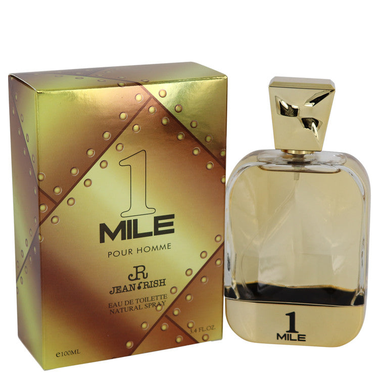 1 Mile Pour Homme by Jean Rish Eau De Toilette Spray 3.4 oz for Men