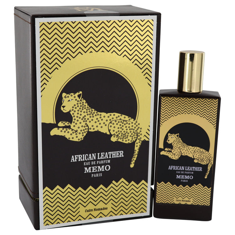 African Leather by Memo Eau De Parfum Spray (Unisex) 2.5 oz for Women