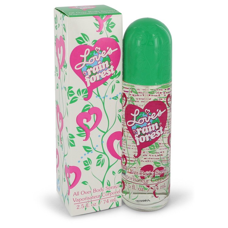 Love's Rain Forest by Dana Body Spray 2.5 oz for Women