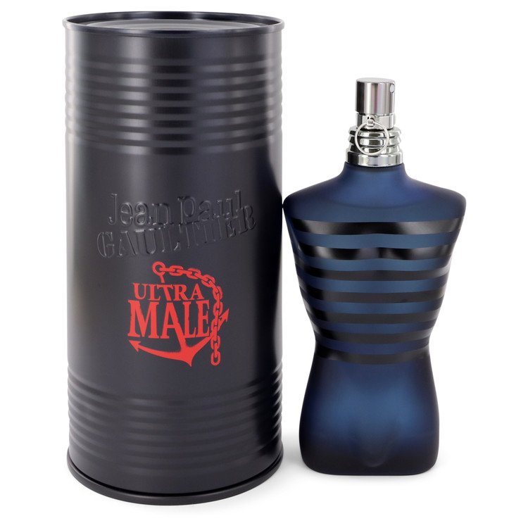 Jean Paul Gaultier Ultra Male by Jean Paul Gaultier Eau De Toilette Intense Spray 4.2 oz for Men