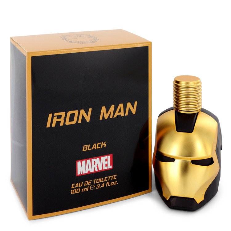 Iron Man Black by Marvel Eau De Toilette Spray 3.4 oz for Men