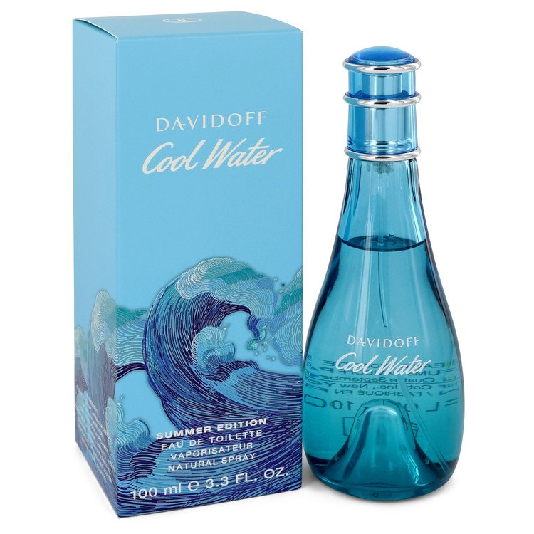 Cool Water Summer Edition by Davidoff Eau De Toilette Spray (2019) 3.4 oz for Women