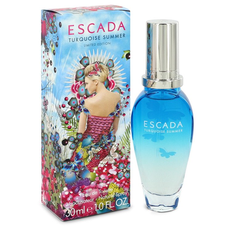 Escada Turquoise Summer by Escada Eau De Toilette Spray 1 oz for Women