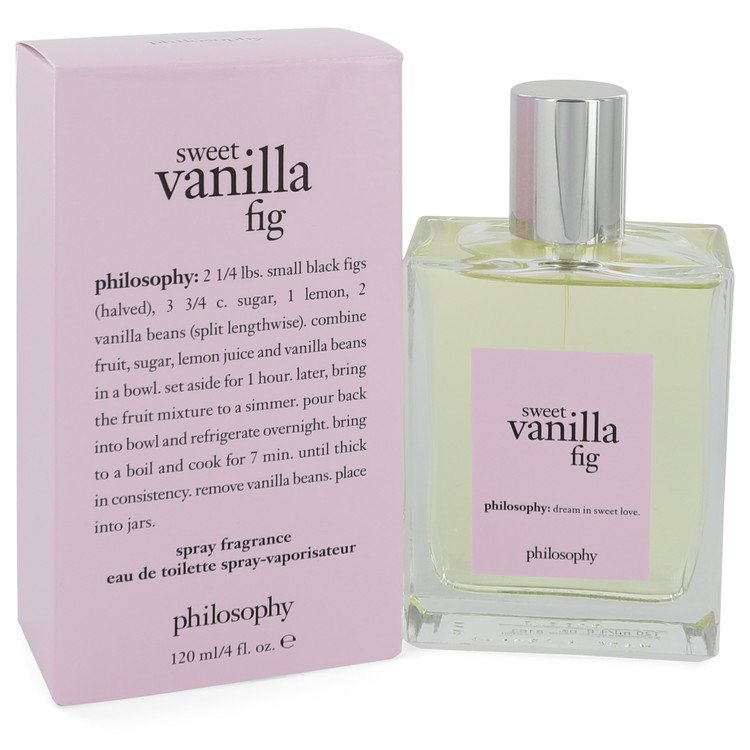 Sweet Vanilla Fig by Philosophy Eau De Toilette Spray 4 oz for Women