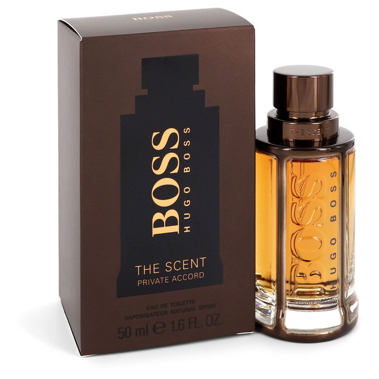 Boss The Scent Private Accord by Hugo Boss Eau De Toilette Spray 1.6 oz  for Men