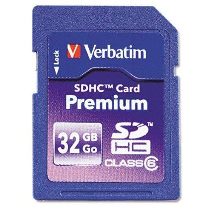 Verbatim Americas Llc 32gb Secure Digital Hi Cap Mem Cd Clas 6