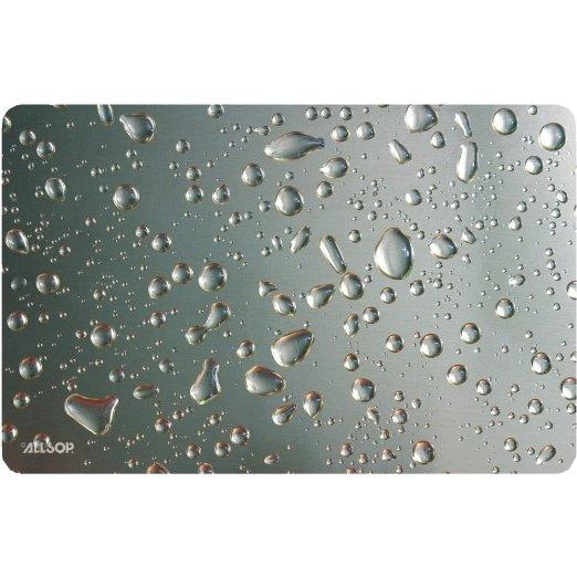 Allsop Widescreen Mouse Pad-metal Raindrop-bulk