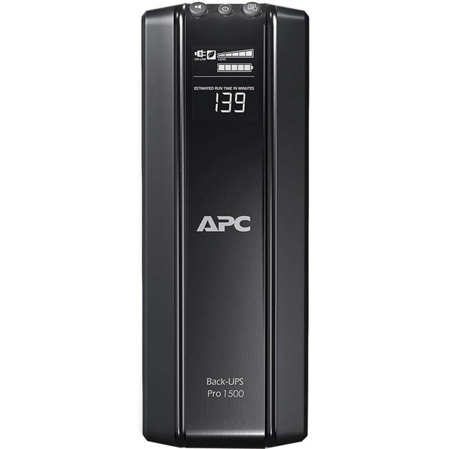 APC Power-Saving Back-UPS Pro 1500 865 Watts 1500VA 230V Tower BR1500GI - (Used Like New)