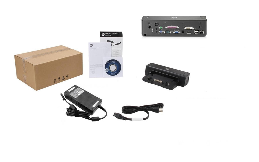 HP A7E34UT#ABA Black 2012 230W Docking Station For Notebook