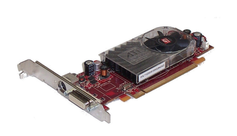 256MB Dell ATI Radeon HD2400XT PCI-E DVI DMS-59 TV-out Standard Bracket FM351