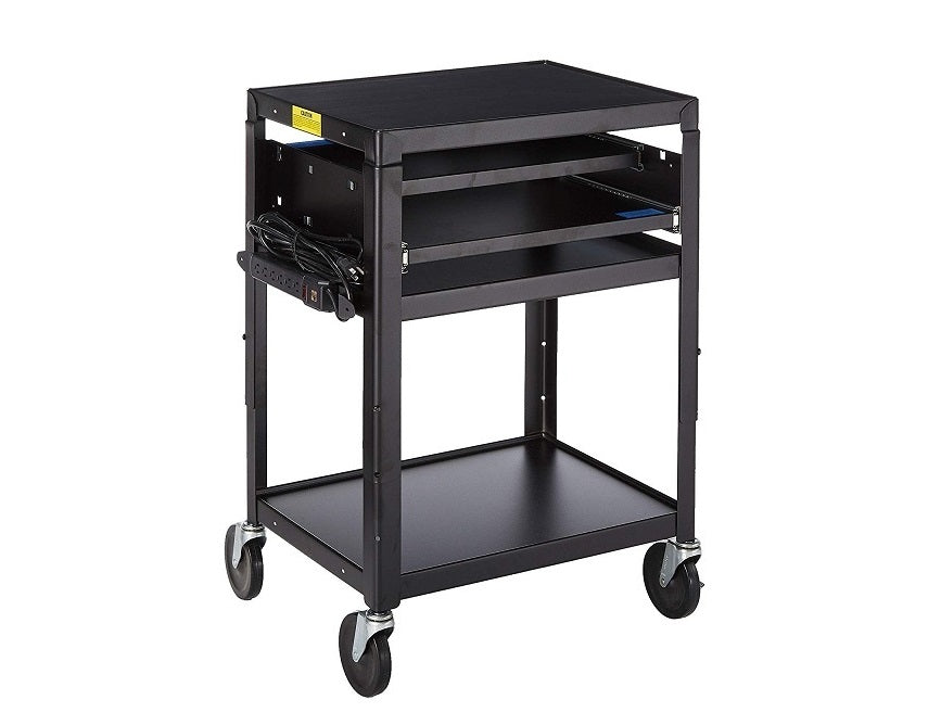 Bretford MultiMedia Cart With 6-out Electrical w/Casters A2642DNS-E5