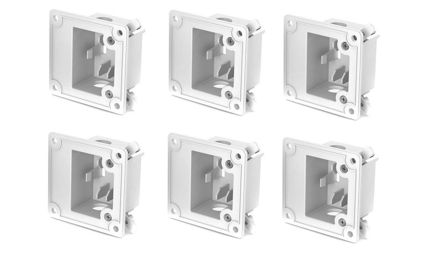 Bose 41868 In-Wall Junction Box For DS Loudspeakers 6-Pack White 041868