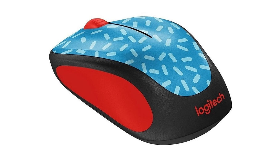 Logitech M317c Wireless Mouse Memphis Blue 910-004337