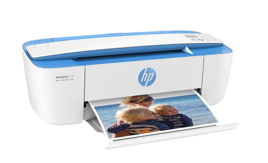 HP T8W54A#B1H DeskJet 3720 All-in-One InkJet Printer Copier Scanner - (Used Like New)