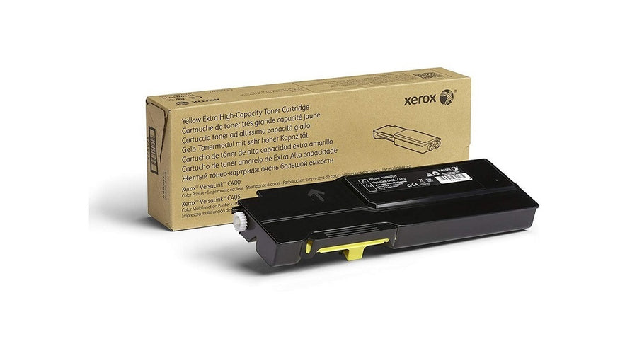 Genuine Xerox Yellow Extra High Capacity Toner Cartridge For Versalink C400 405 106R03525 - (Used Like New)