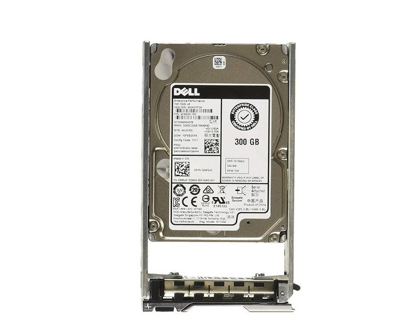 300GB Dell 400-AJOO 10K RPM SAS 12Gbps 2.5 Hot Swap Internal Hard Drive 400-AJOO