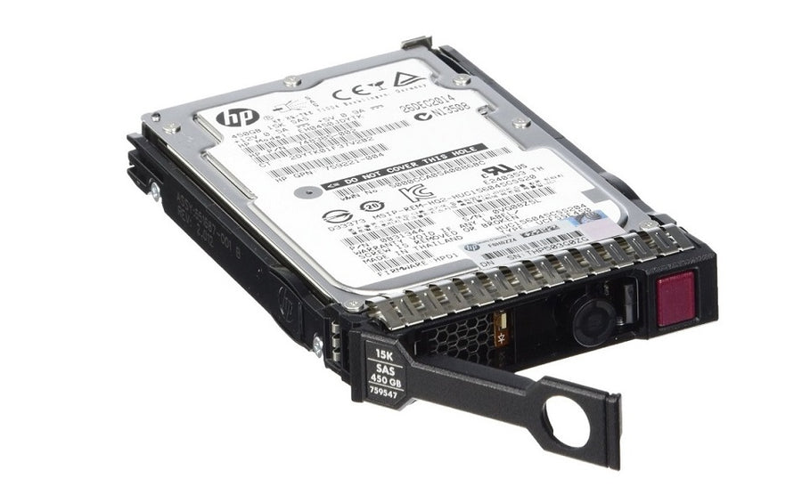 450GB HP 12G SAS 15K RPM SFF Hot-Swap 2.5 Hard Drive With Tray. EH0450JEDHD