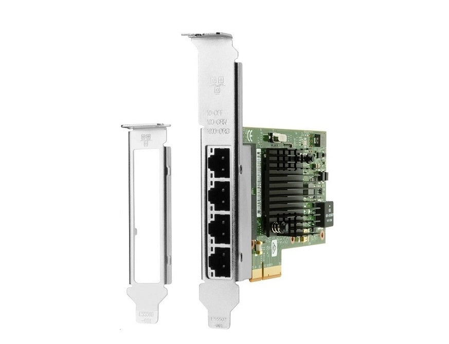 HP Intel Ethernet I350-T4 4-Ports 1GB PCI Express x4 Network Adapter W8X25AA
