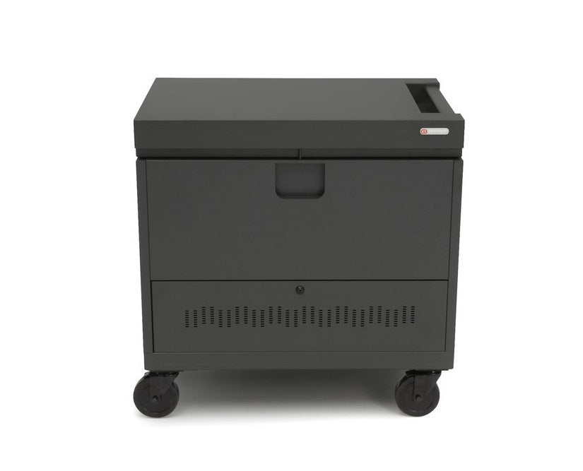 Bretford Cube Toploader Charging Cart For 40 Tablets / Notebooks Charcoal TVTL40PAC-CK