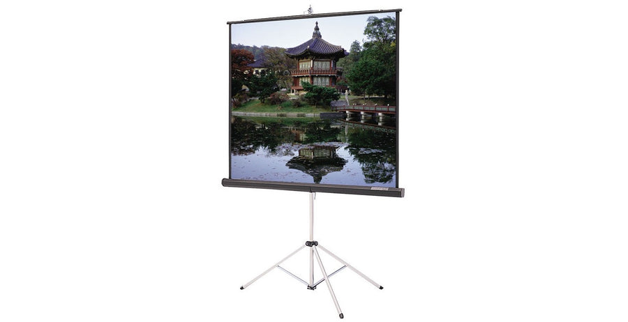 Da-Lite 40138 100 60x80 Portable Tripod Front Projection Screen 40138