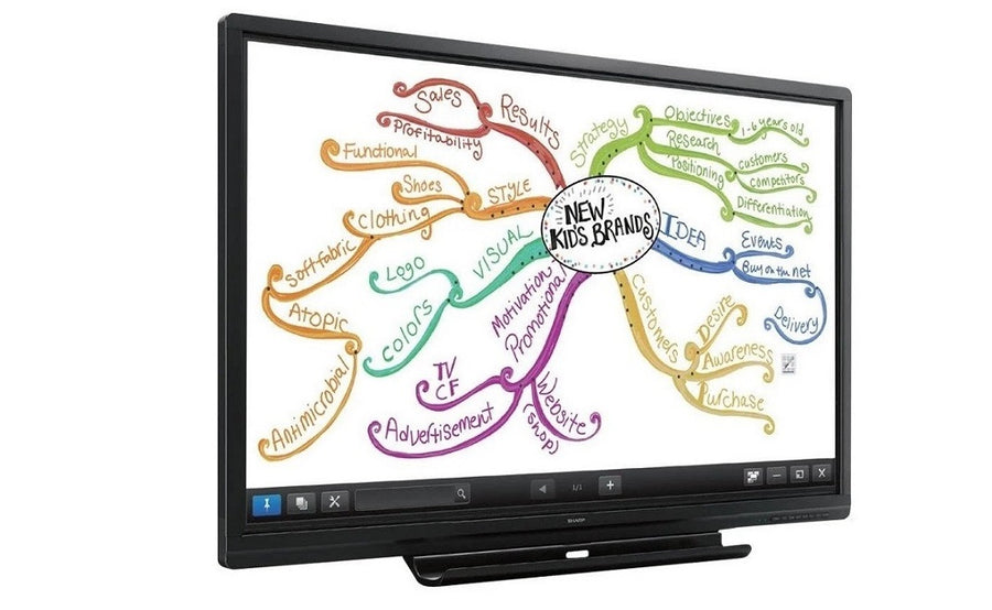 70 Sharp PN-C705B Aquos Class FullHD 1080p 1920x1080 LCD Multi-Touch Screen Monitor PN-C705B