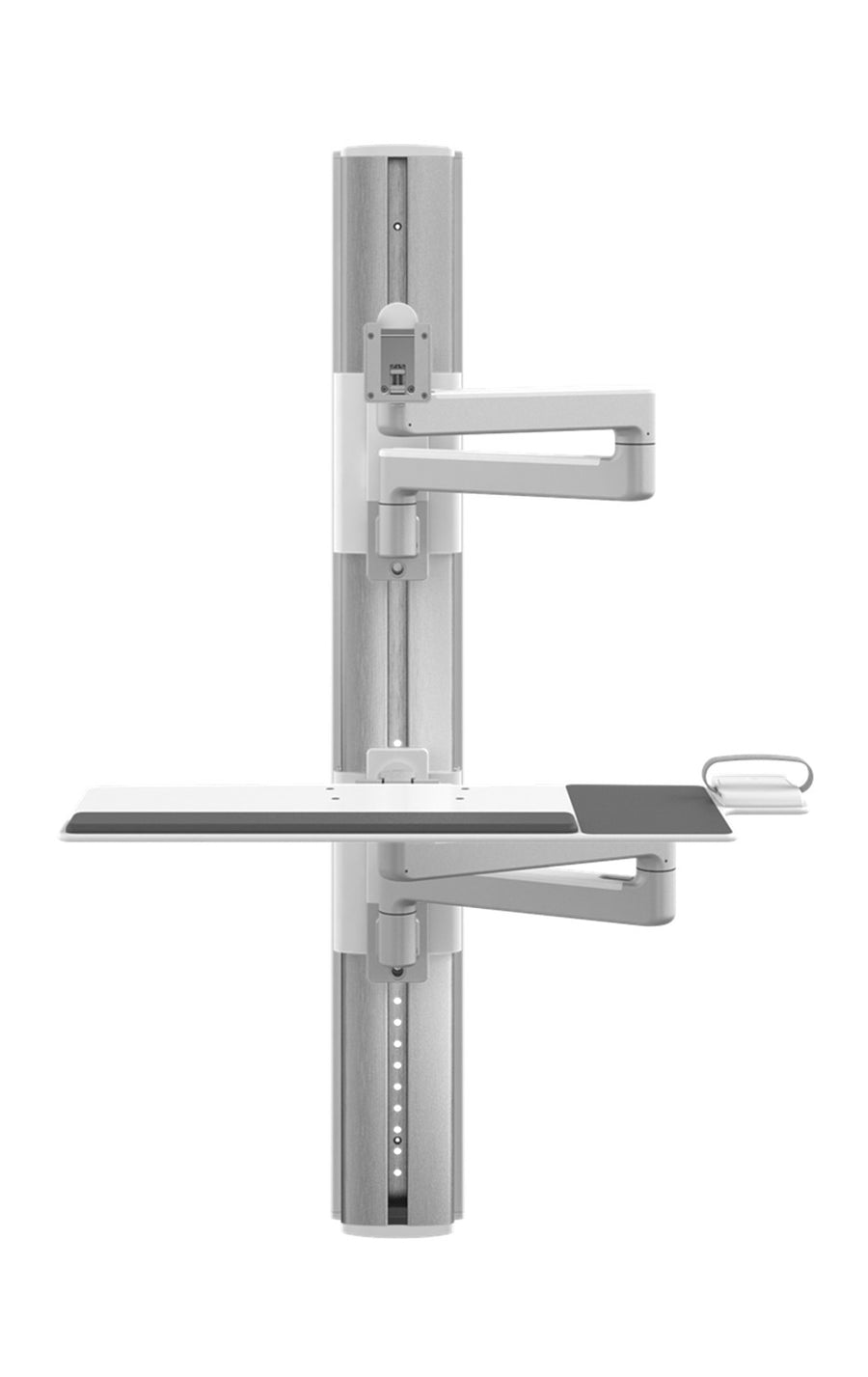 Humanscale VF48-0505-10011 V Flex 48 Track 12 Straight Arms 12 Keyboard Straight Arms ST Hc Platform 11lbs