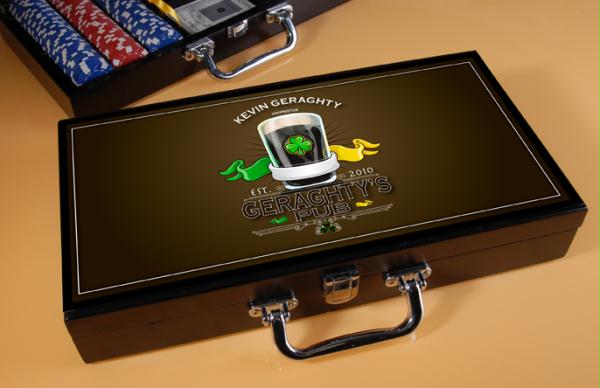 Irish Pub Poker Set