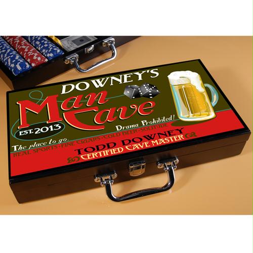 Man Cave Poker Set