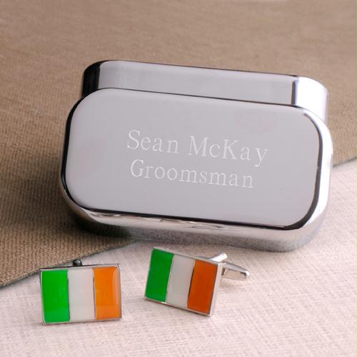 Dashing Irish Cufflinks