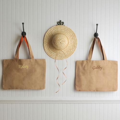 Orange Malibu Coast Tote