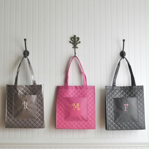 Magenta Village Shopping Tote