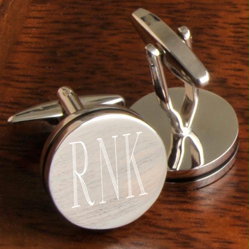 Personalized Pin Stripe Cufflinks