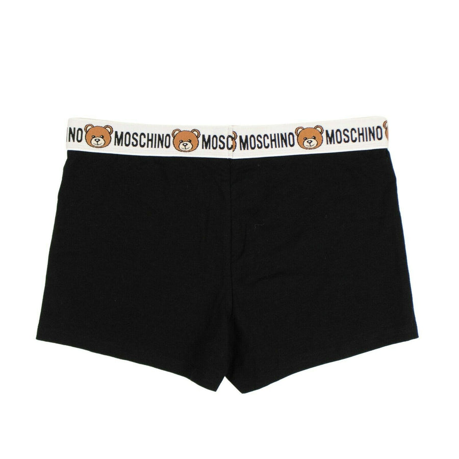 Cotton Trousers Shorts - Black