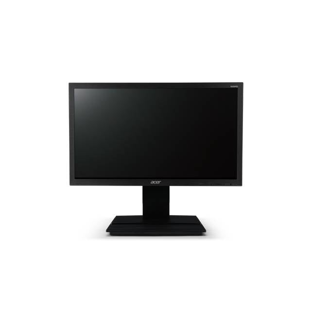 Acer B206HQL ymdh 19.5 inch Widescreen 100,000,000:1 5ms VGA/DVI LED LCD Monitor, w/ Speakers (Dark Gray)