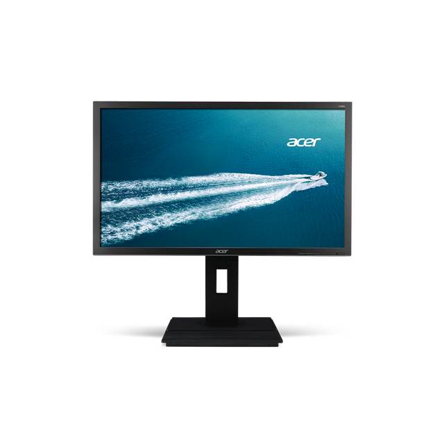 Acer B246HYL ymdpr 24 inch Widescreen 100,000,000:1 6ms VGA/DVI/DisplayPort LED LCD Monitor, w/ Speaker (Dark Gray)