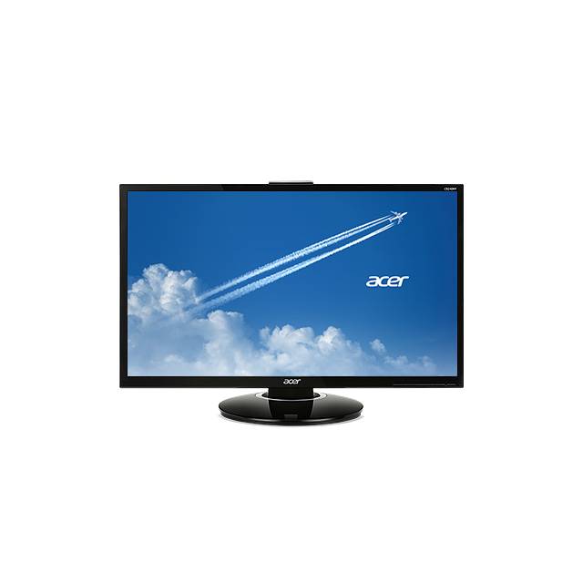 Acer CB240HYK bmjdpr 24 inch Widescreen 100,000,000:1 8ms DVI/HDMI/DisplayPort LED LCD Monitor, w/ Speaker (Black)