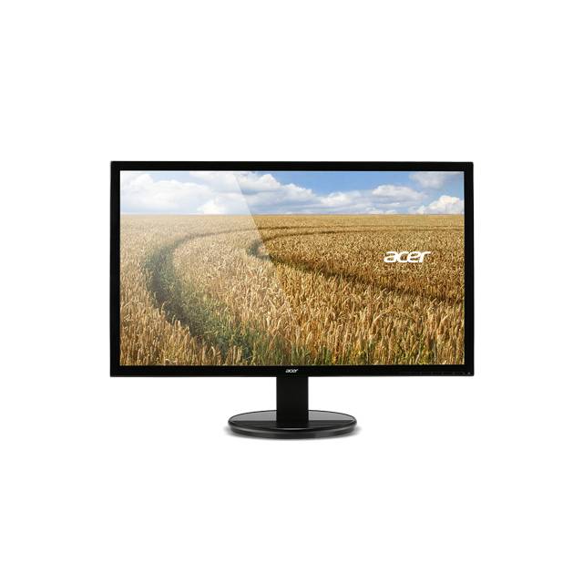 Acer K272HUL bmiidp 27 inch Widescreen 100,000,000:1 6ms DVI/HDMI/DisplayPort LED LCD Monitor, w/ Speakers (Black)