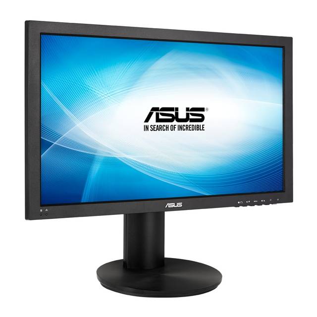 Asus CP240 23.8 inch Widescreen 1000:1 5ms VGA/DVI/USB LED LCD Monitor, w/ Speakers (Black)