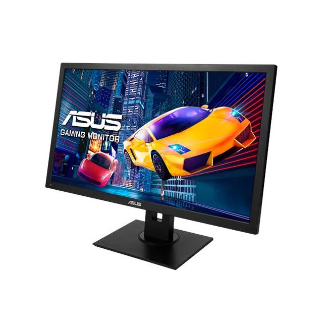 Asus VP248QGL 24.0 inch Widescreen 1,000:1 1ms VGA/HDMI/DisplayPort LCD Monitor, w/ Speakers (Black)