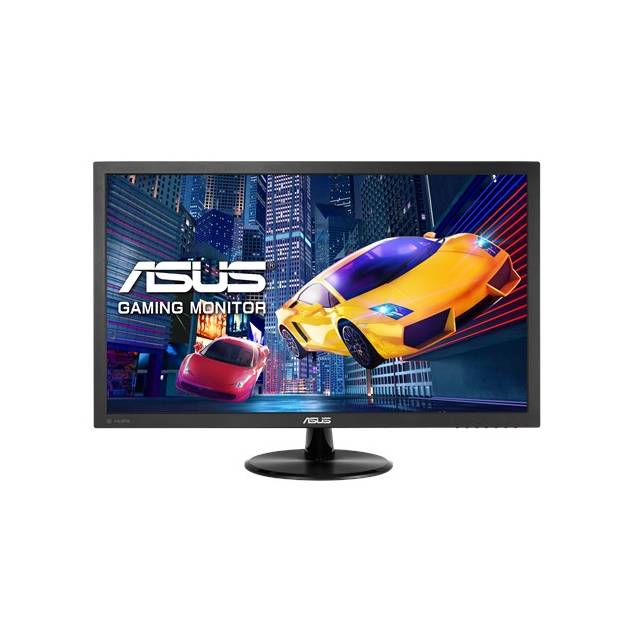 Asus VP247QG 23.6 inch Widescreen 1,000:1 1ms HDMI/VGA/DisplayPort LCD Monitor, w/ Speakers (Black)