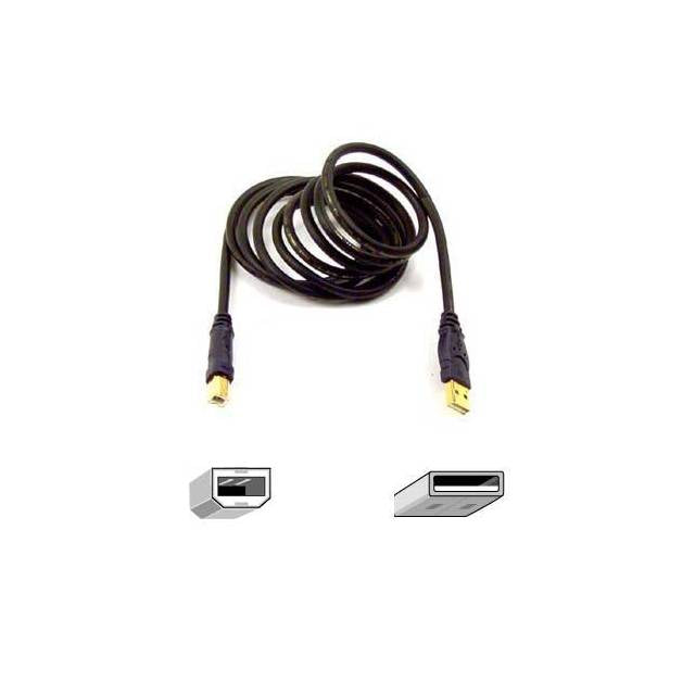 Belkin F3U133-10-GLD Gold Series 10ft A/B M/M USB 2.0 Cable