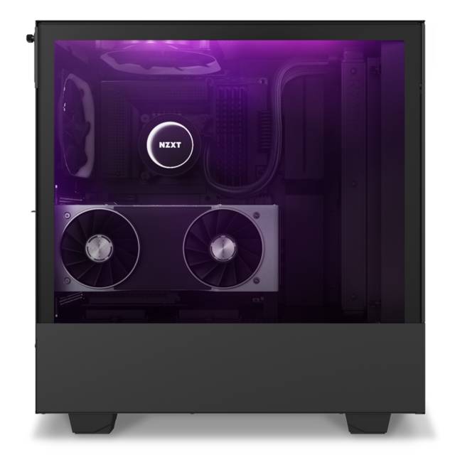 NZXT CA-H510E-B1 Premium Compact Mid-tower ATX Case  (matte black)