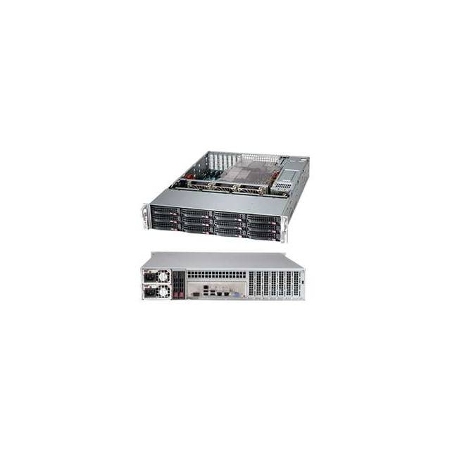 Supermicro SuperChassis CSE-826BE26-R920LPB 920W 2U Rackmount Server Chassis (Black, OPEN BOX)