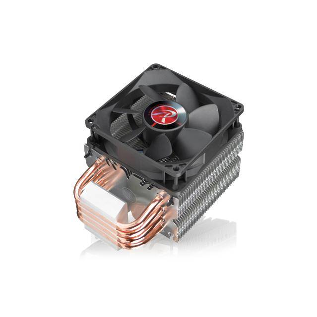 RAIJINTEK AIDOS BLACK 92mm CPU Cooler for Intel LGA 201x/1366/115x/775 & AMD Socket FM2+/FM2/FM1/AM3+/AM3/AM2+/AM2