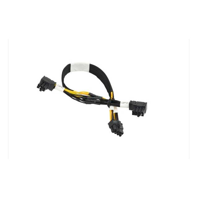 Supermicro CBL-PWEX-0792 30cm 8-Pin Right Angle CPU to 8-Pin + 6-Pin Right Angle PCIe GPU Cable For Geforce 4