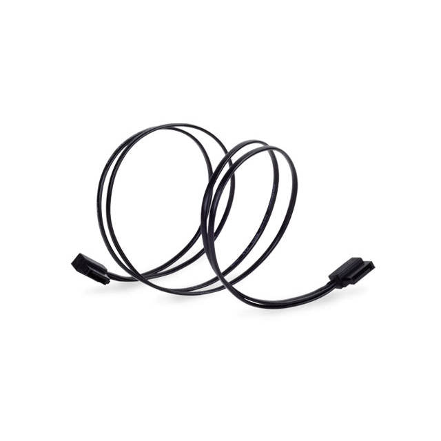 Silverstone CP11B-500 500mm SATA to SATA Cable (Black)